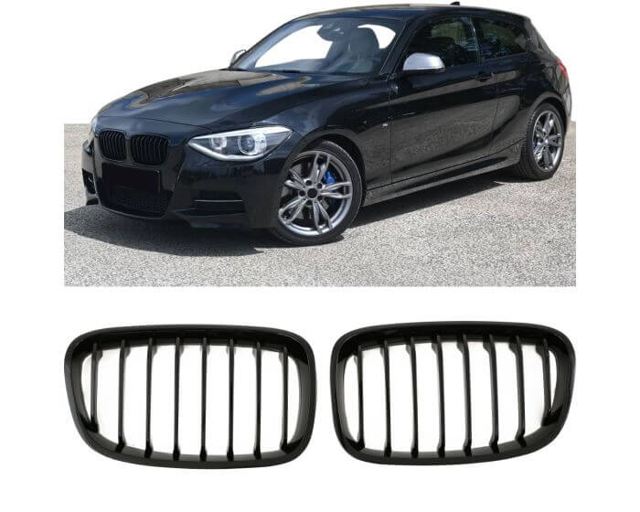 BMW Kidney Grille F20 F21 – Stylish front grille for BMW 1-Series Hatchback | BMW Munuaiset F20 F21 | BMW Kühlergrill F20 F21