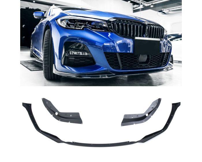 BMW G20 - G21 etulippa / etuspoileri M-Sport kiiltävän musta | BMW G20 - G21 front lip / front spoiler M-Sport glossy black | BMW G20 - G21 Frontlippe / Frontspoiler M-Sport glänzend schwarz