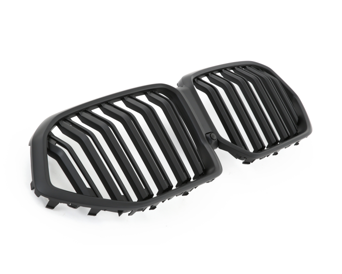 BMW Munuaiset X6 G06 – Mattamusta BMW Kidney Grille X6 G06 / Matt Schwarz Double Slat BMW Nierengrill X6 G06 M Look (2018–)