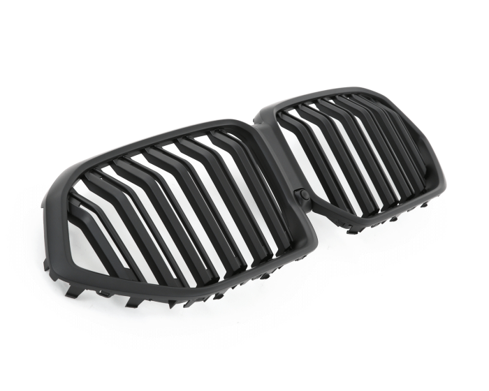 BMW Munuaiset X6 G06 – Mattamusta BMW Kidney Grille X6 G06 / Matt Schwarz Double Slat BMW Nierengrill X6 G06 M Look (2018–)