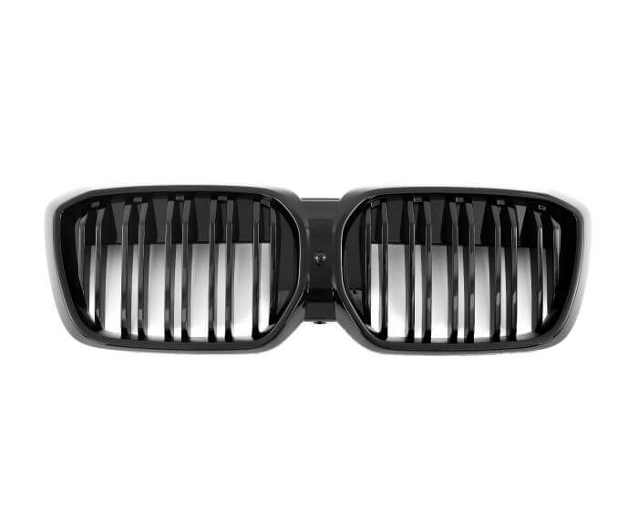 BMW Munuaiset iX3 G08 LCI – Musta BMW Kidney Grille iX3 G08 / Schwarz BMW Nierengrill iX3 G08 M Look (2021–)