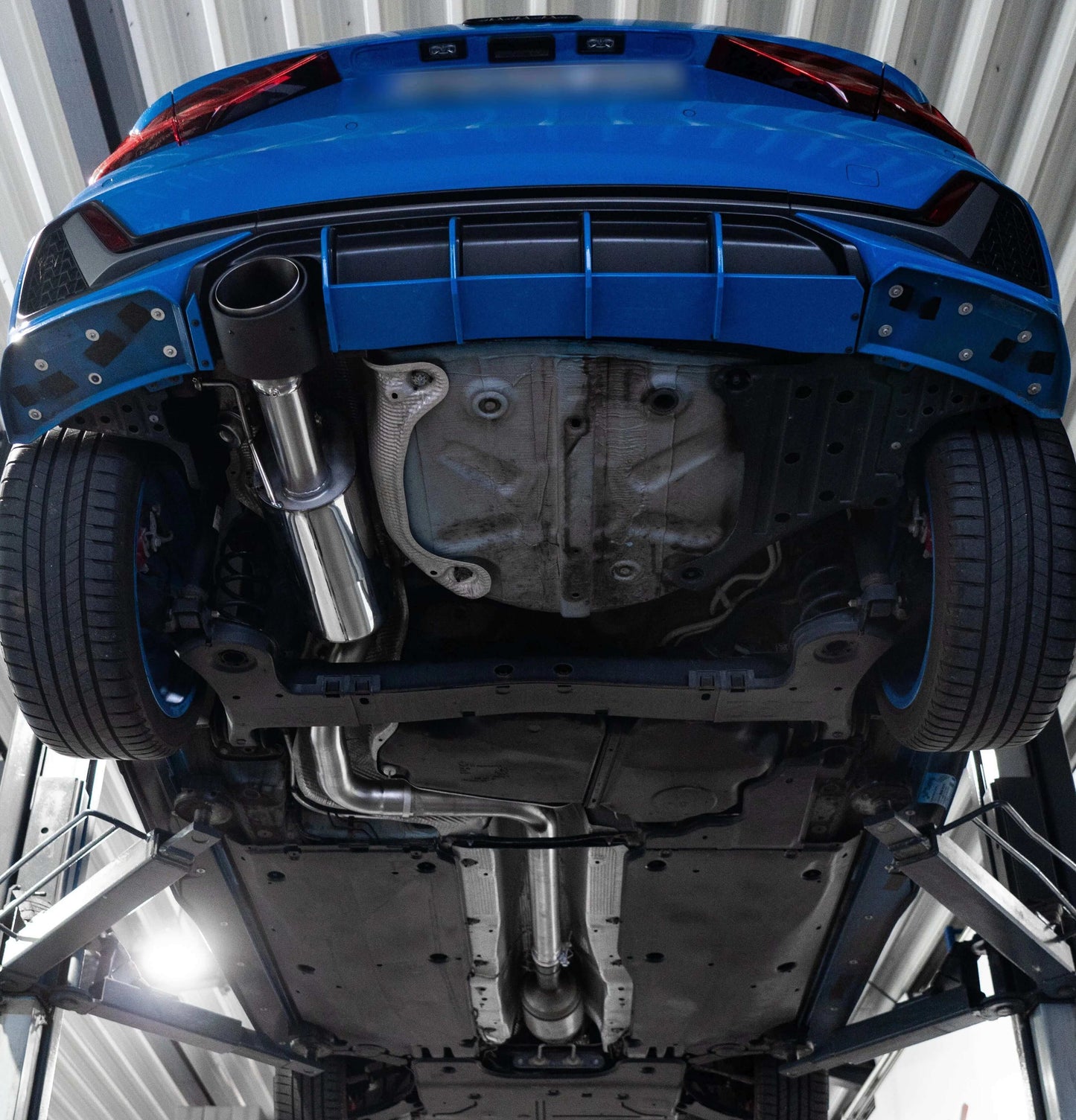 Ego-X Catback Exhaust System 3" - Audi A1 GB 40 TFSI 200HP (ECE-Approval)