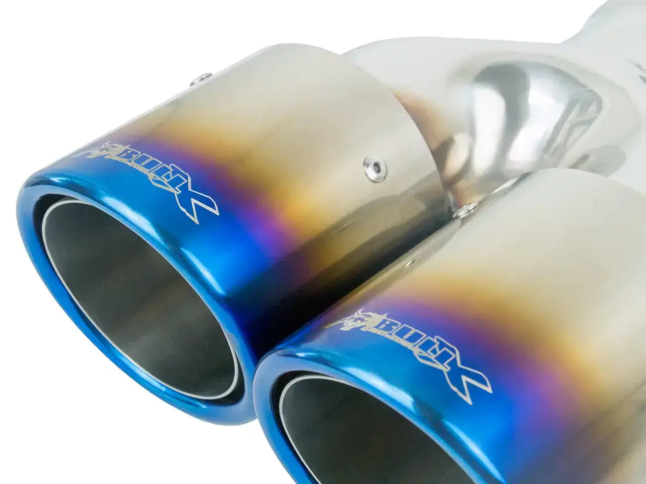 Bull-X Pakoputken Pää Sarja Y-Tyyli – Type 19 Titanium Offset Inclinded (ø64mm)