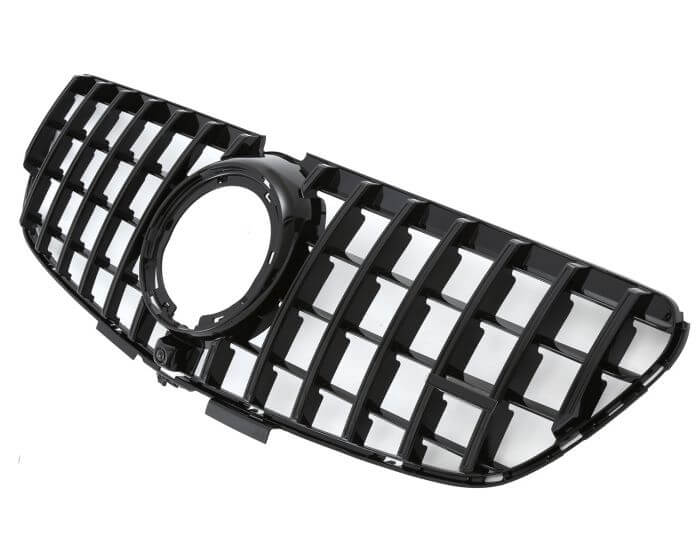 MB Maski / MB Grille / MB Kühlergrill W447 V-Class 2019– Facelift Panamericana Look Musta