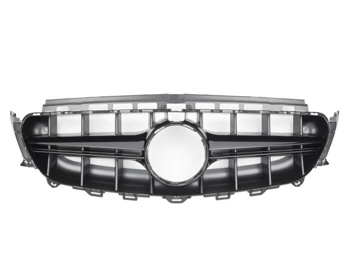 Mercedes Grille W213 E – Sporty GT-R Look design in Gloss Black | Mercedes Maski W213 E | Mercedes Kühlergrill W213 E