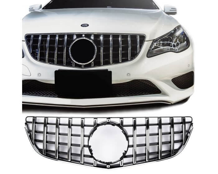 Mercedes Grille W207 – Stylish front grille for Mercedes-Benz E-Class Coupe and Cabriolet | Mercedes Maski W207 | Mercedes Kühlergrill W207