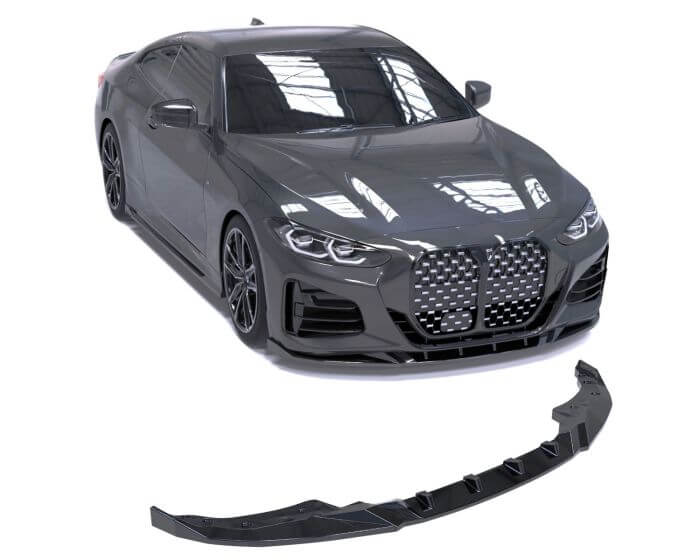 BMW Etuspoileri G22 G23 - Etulippa 2020–2024 APEX – Kiiltävän musta. - BMW Front Splitter G22 G23 2020–2024 APEX – Gloss black. - BMW Frontspoiler G22 G23 – Frontlippe 2020–24 APEX – Schwarz glänzend