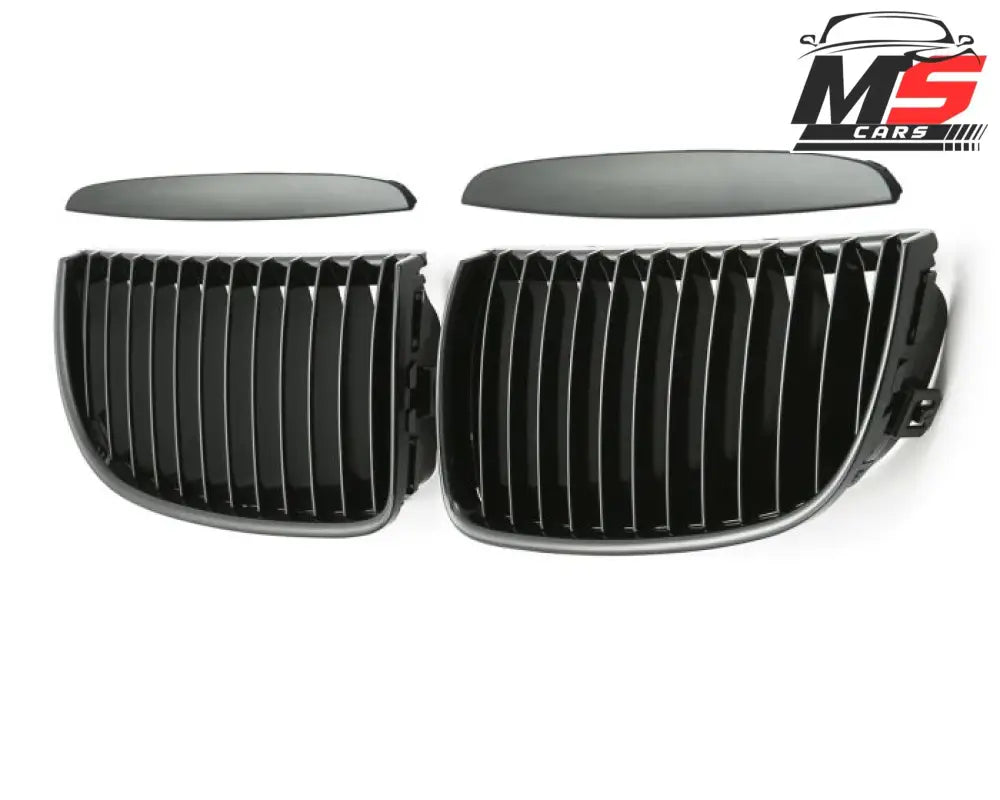 BMW Kidney Grille E90 E91 – Sporty M Look design in Gloss Black | BMW Munuaiset E90 E91 | BMW Kühlergrill E90 E91