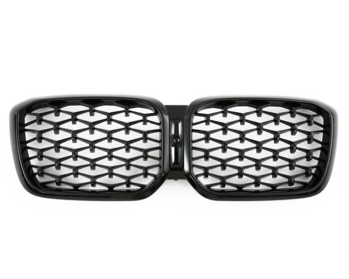 BMW Munuaiset X3 G01 - X4 G02 LCI – Kiiltävän musta BMW Kidney Grille / Hochglanz Schwarz Nierengrill Diamond (2021–)
