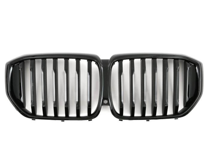 BMW Munuaiset X5 G05 – Kiiltävän musta BMW Kidney Grille / Hochglanz Schwarz Nierengrill M Look (2023+) (LCI)