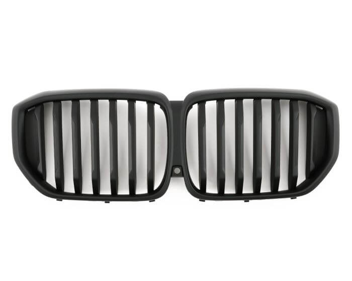 BMW Munuaiset X5 G05 – BMW Kidney Grille X5 G05 (2023+) / BMW Nierengrill – Gloss Black Double Slat M Look (LCI)