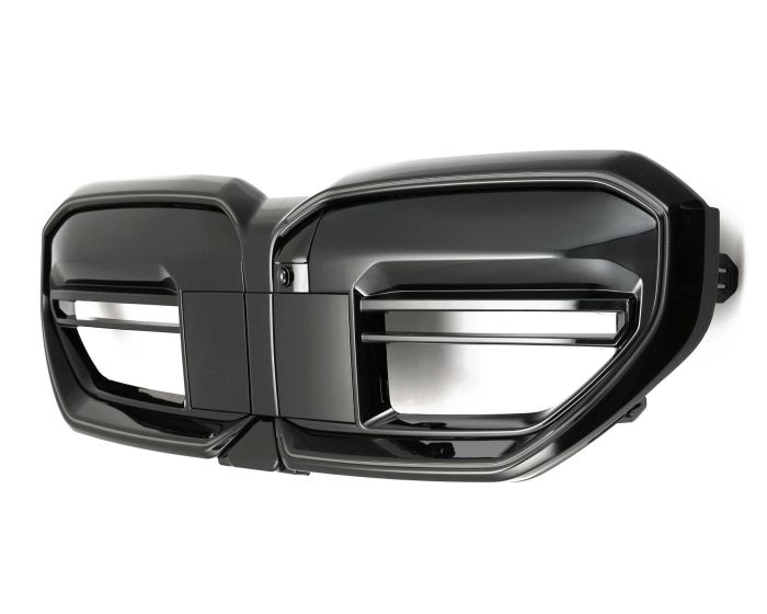 BMW Munuaiset G60 / G61 – Musta BMW Kidney Grille / Schwarz Nierengrill M Look mit LED Licht (2023–)