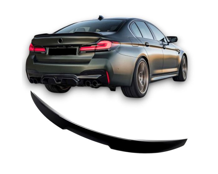 BMW takaspoileri – BMW takalippa kiiltävän musta | BMW rear spoiler rear lip glossy black | BMW Heckspoiler Hecklippe glänzend schwarz
