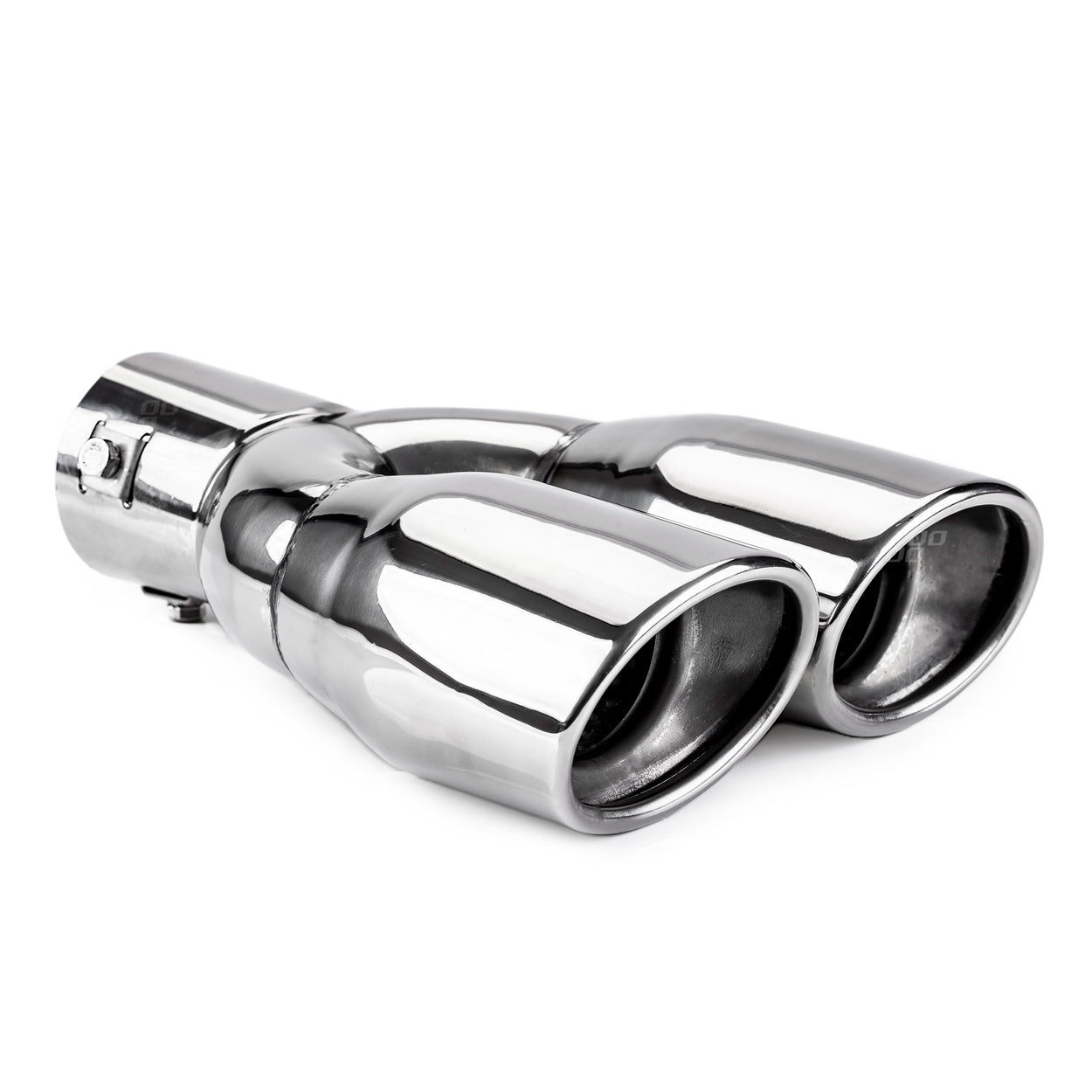 AMIO Exhaust Header, Stainless Steel, Chrome MT 010