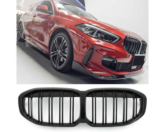 BMW Munuaiset F40 F41 M Look, Kiiltävän mustat ilmansyöttöaukot 2019– BMW 1-Series ja 2-Series Active Tourer