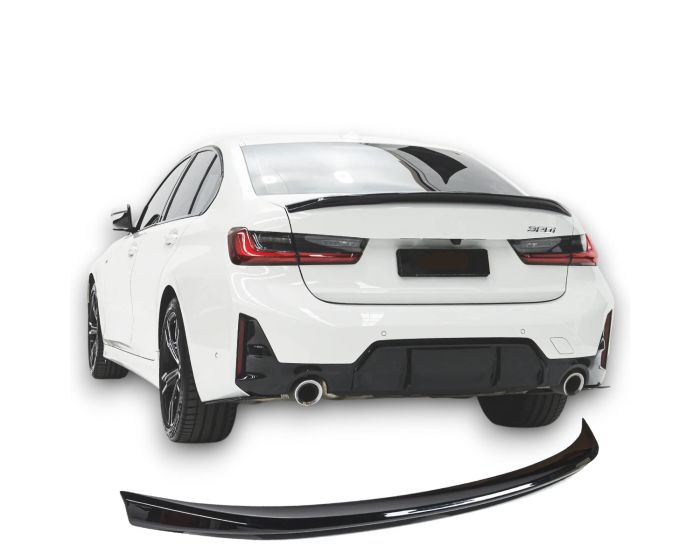 BMW G20 Sedan takaspoileri kiiltävän musta | BMW G20 Sedan rear spoiler glossy black | BMW G20 Limousine Heckspoiler 2019–2024, Schwarz glänzend glänzend schwarz