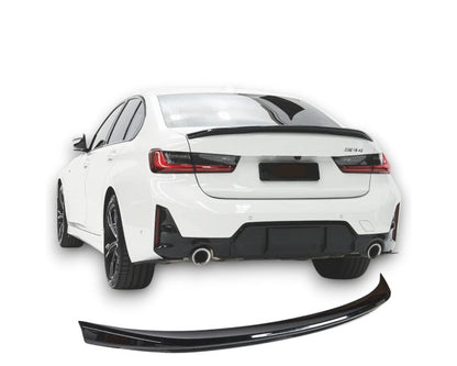 BMW G20 Sedan takaspoileri kiiltävän musta | BMW G20 Sedan rear spoiler glossy black | BMW G20 Limousine Heckspoiler 2019–2024, Schwarz glänzend glänzend schwarz