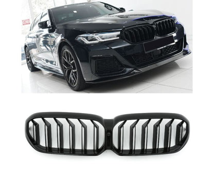 BMW Munuaiset G30 / G31 – BMW Kidney Grille G30 / G31 (2020–) / BMW Nierengrill – Gloss Black Sport Look (LCI)