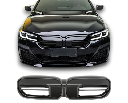 BMW Munuaiset G30 - G31 LCI – BMW Kidney Grille G30 - G31 LCI (2020–) / BMW Nierengrill – Gloss Black Sport Look