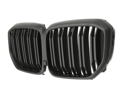BMW Munuaiset X5 G05 – Mattamusta BMW Kidney Grille / Matt Schwarz Double Slat Nierengrill M Look (2023+) (LCI)