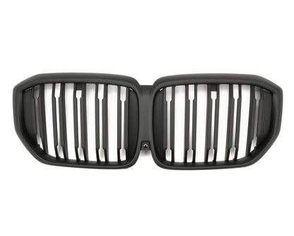 BMW Munuaiset X5 G05 – BMW Kidney Grille X5 G05 (2023+) / BMW Nierengrill X5 G05 – Matte Black Double Slat M Look (LCI)
