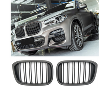 BMW Munuaiset X3 G01 - X4 G02 – BMW Kidney Grille X3 G01 - X4 G02 (2017–2021) / BMW Nierengrill X3 G01 - X4 G02 – Matte Black M Look