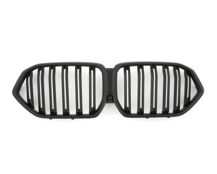 BMW Munuaiset X6 G06 – BMW Kidney Grille X6 G06 (2018–) / BMW Nierengrill X6 G06 – Matte Black Double Slat M Look