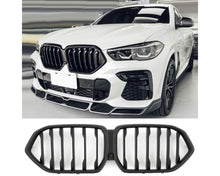 1: BMW Munuaiset X6 G06 – BMW Kidney Grille X6 G06 (2018–) / BMW Nierengrill X6 G06 – Matte Black M Look