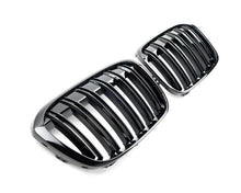 BMW Kidney Grilles X1 F48 2015–2019 Glossy Black M Look