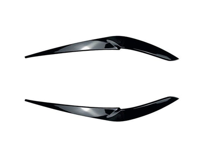 BMW Valoluomet X5 G05 & X6 G06 2018– – Kiiltävän musta. - BMW Headlight Covers X5 G05 & X6 G062018– – Gloss Black Headlight Covers - BMW Scheinwerferblenden X5 G05 G06 2018– – Scheinwerferabdeckungen in Hochglanzschwarz – Glänzend schwarz.