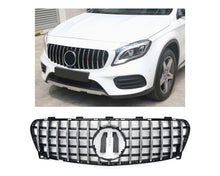 Mercedes GLA X156 Etumaski 2017– (Facelift) – Musta / Kromi GT Look Panamericana