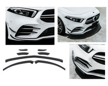 Mercedes A W177 Ilmanohjaimet & Etulippa AMG Look 2018– Musta - Mercedes A W177 Aero Flaps & Frontlippe AMG Optik 2018– Schwarz - Mercedes A W177 Aero Flaps & Front Lip AMG Look 2018– Black