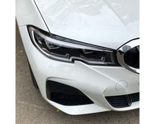 BMW Valoluomet G20 G21 2019–2022 – Kiiltävän musta Evil Eye - BMW Scheinwerferblenden G20 G21 2019–22 – Glänzend Schwarz Böser Blick - BMW Headlight Covers G20 G21 2019–2022 – Gloss Black Evil Eye