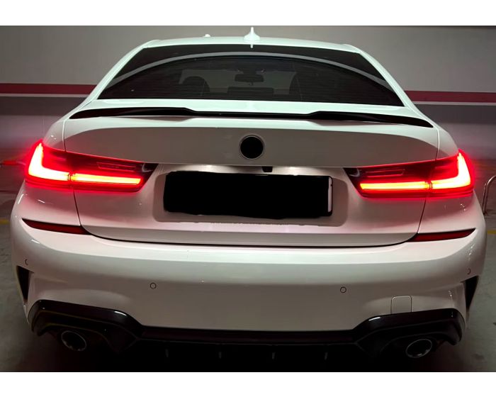 BMW G20 Sedan takaspoileri kiiltävän musta | BMW G20 Sedan rear spoiler glossy black | BMW G20 Limousine Heckspoiler glänzend schwarz