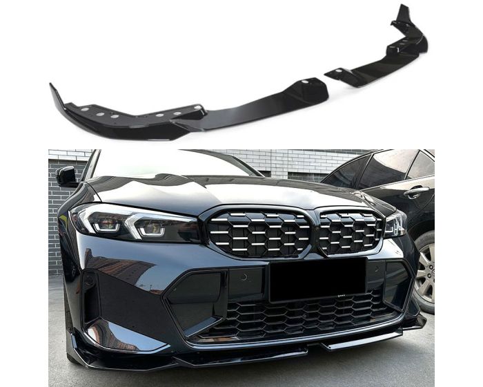 BMW G20 G21 LCI etulippa / etuspoileri M-Sport kiiltävän musta | BMW G20 G21 LCI front lip / front spoiler M-Sport glossy black | BMW G20 G21 LCI Frontlippe / Frontspoiler M-Sport glänzend schwarz