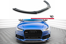 Maxton Design Frontlippe Audi RS6 C7 / C7 Facelift 2013-2014