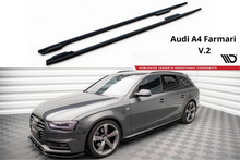 Maxton Design Seitenschweller Audi A4 / A4 S-Line / S4 B8 2011-2015
