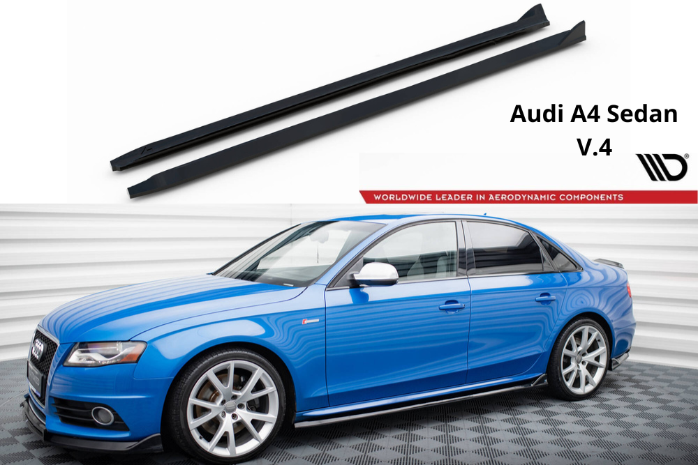 Maxton Design Seitenschweller Audi A4 / A4 S-Line / S4 B8 2011-2015