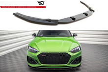 Maxton Frontlippe Audi RS5 F5 Facelift 2019-2024 / Frontsplitter Audi RS5
