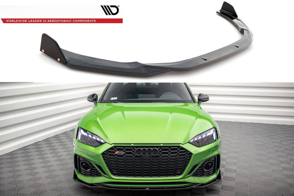 Maxton Frontlippe Audi RS5 F5 Facelift 2019-2024 / Frontsplitter Audi RS5