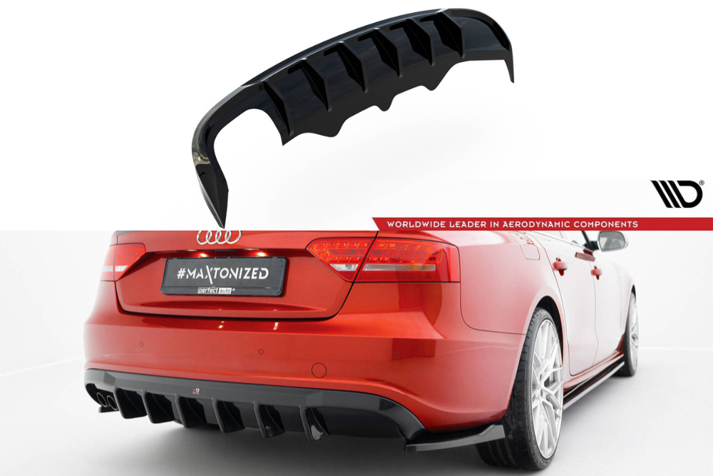 Maxton Design Heckdiffusor Audi A5 S-Line Sportback 8T 2007-2011