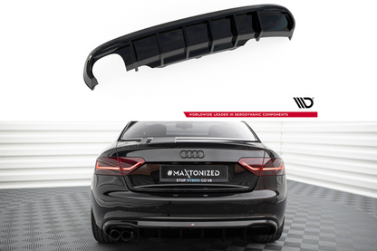 Maxton Heckdiffusor Audi A5 Coupe / Cabrio S-Line 8T 2007-2011