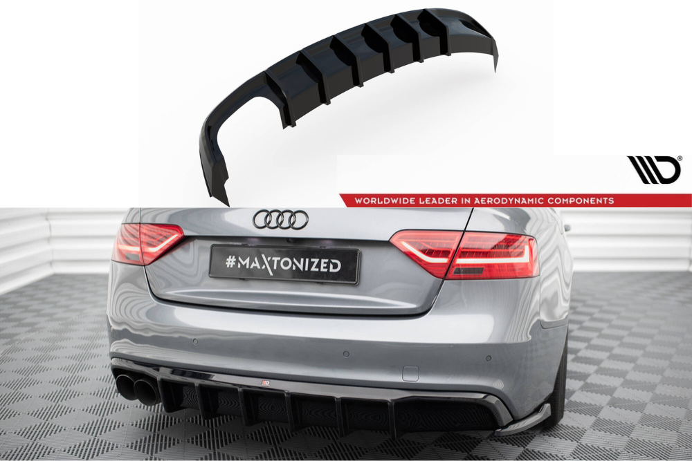 Maxton Heckdiffusor Audi A5 S-Line Coupé / Sportback 8T Facelift 2011-2016