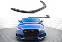 Maxton Design Frontlippe Audi RS6 C7 / C7 Facelift 2013-2014