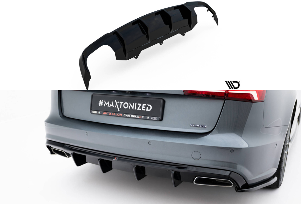 Maxton Heckdiffusor Audi A6 / A6 C7 S-line/ S6 C7 Facelift 2014-2017