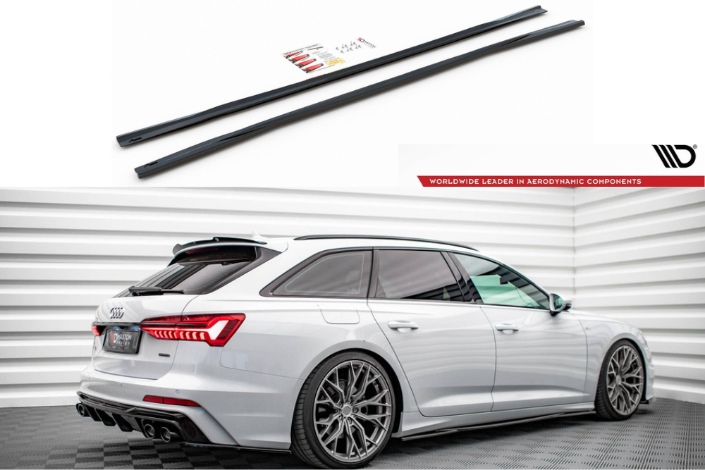 Maxton Sivuhelmat Audi A6 S-Line / S6 C8 / C8 Facelift 2018-2023