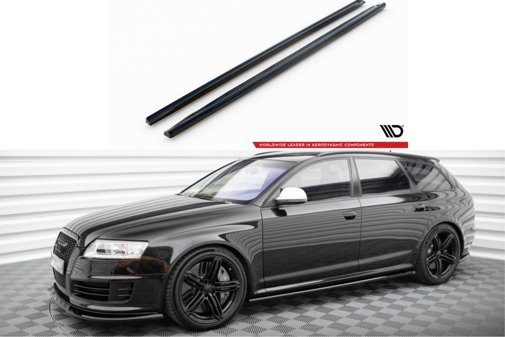 Maxton Design Sivuhelmat Audi RS6 Avant C6 2007-2010