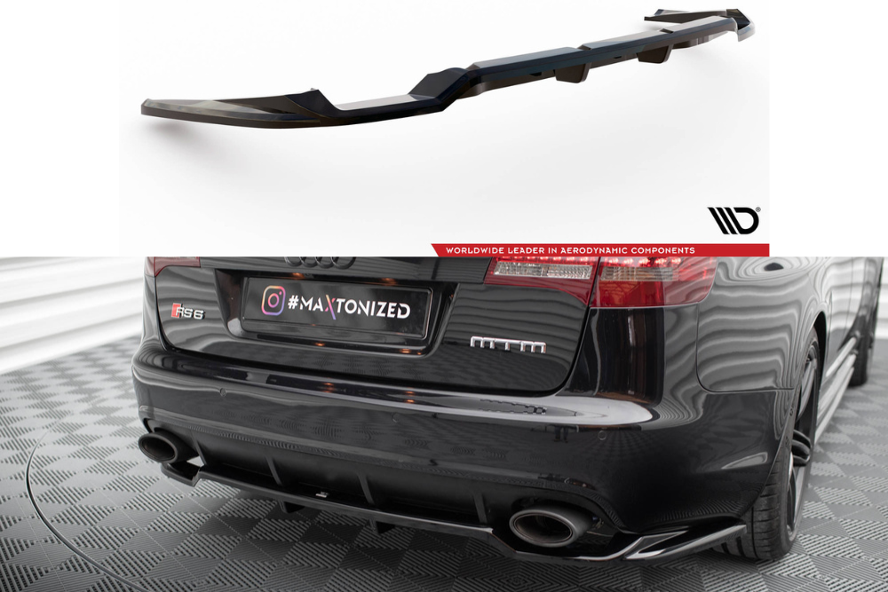Maxton Design Takasplitteri Audi RS6 Avant C6 2007-2010