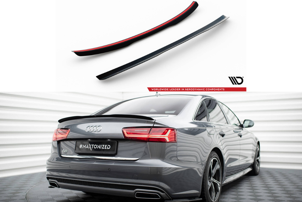 Maxton Takaspoileri Audi A6 / A6 S-line / S6 Sedan C7 Facelift 2014-2017