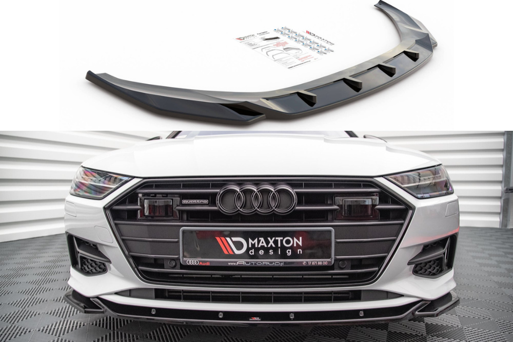 Maxton Design Etulippa Audi A7 C8 2018 - / Front Splitter V.1 Audi A7 C8